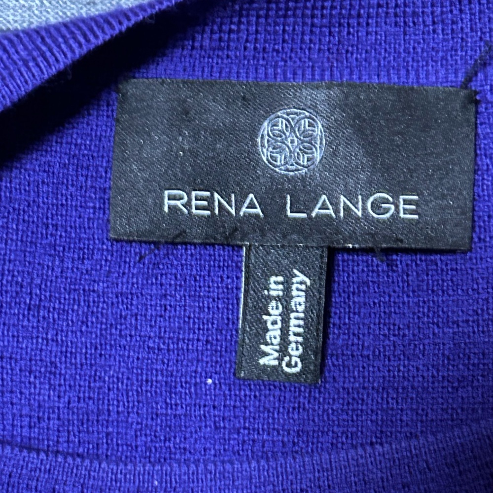 Rena Lange Colorful Striped Sweater 100%‎ Virgin Wool - Picture 4 of 8